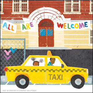 multicultural picture book all are welcome back to school classroom