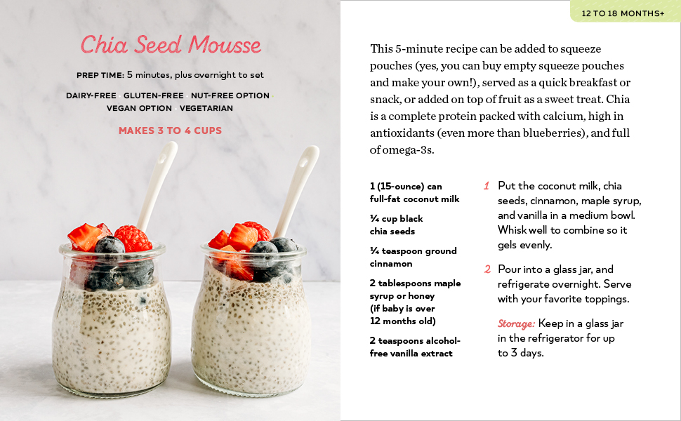 chia seed mousse recipe