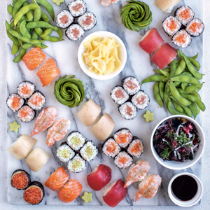 Sushi Night Board from Lunch & Dinner