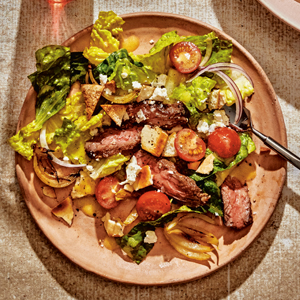 Shawarma-Spiced Skirt Steak Salad