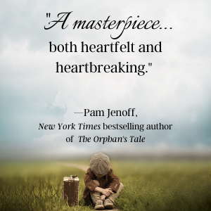 Praise from Pam Jenoff, NYT bestselling author of The Orphan's Tale