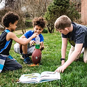 Kids with Dude Perfect book