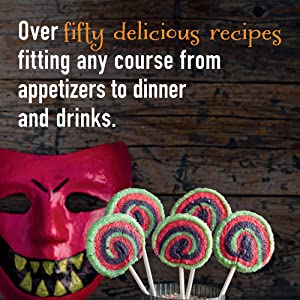 Over fifty delicious recipes fitting any course from appetizers to dinner and drinks.