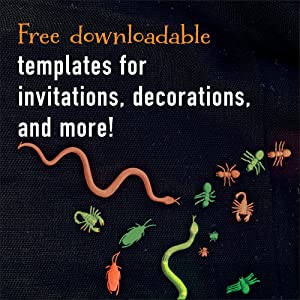 Free downloadable templates for invitations, decorations, and more!