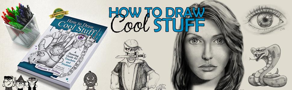 How to Draw, Drawing, Drawing Books, Drawing Books for Kids, Draw Cool Stuff, Pencil Drawing